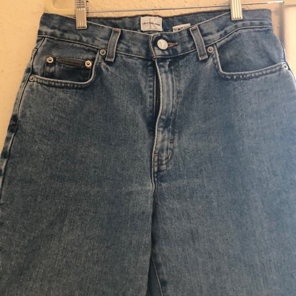 Calvin Klein mom jeans!